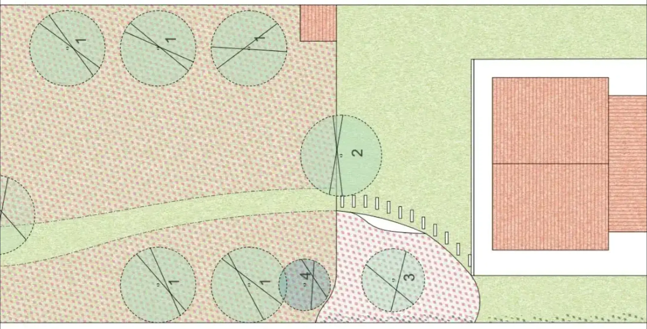 Proyecto de jardinería en Marcilla con praderas floridas y parterres de flores